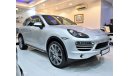 بورش كايان IMMACULATE CONDITION! Porsche Cayenne 3.6 V6 ( 2014 Model! ) in Silver Color! GCC Specs