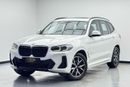 بي أم دبليو X3 xDrive 30i M Sport 2.0L 2022 BMW X3 xDrive30i M Sport, 2027 BMW Warranty + Service Pack, Full BMW Se