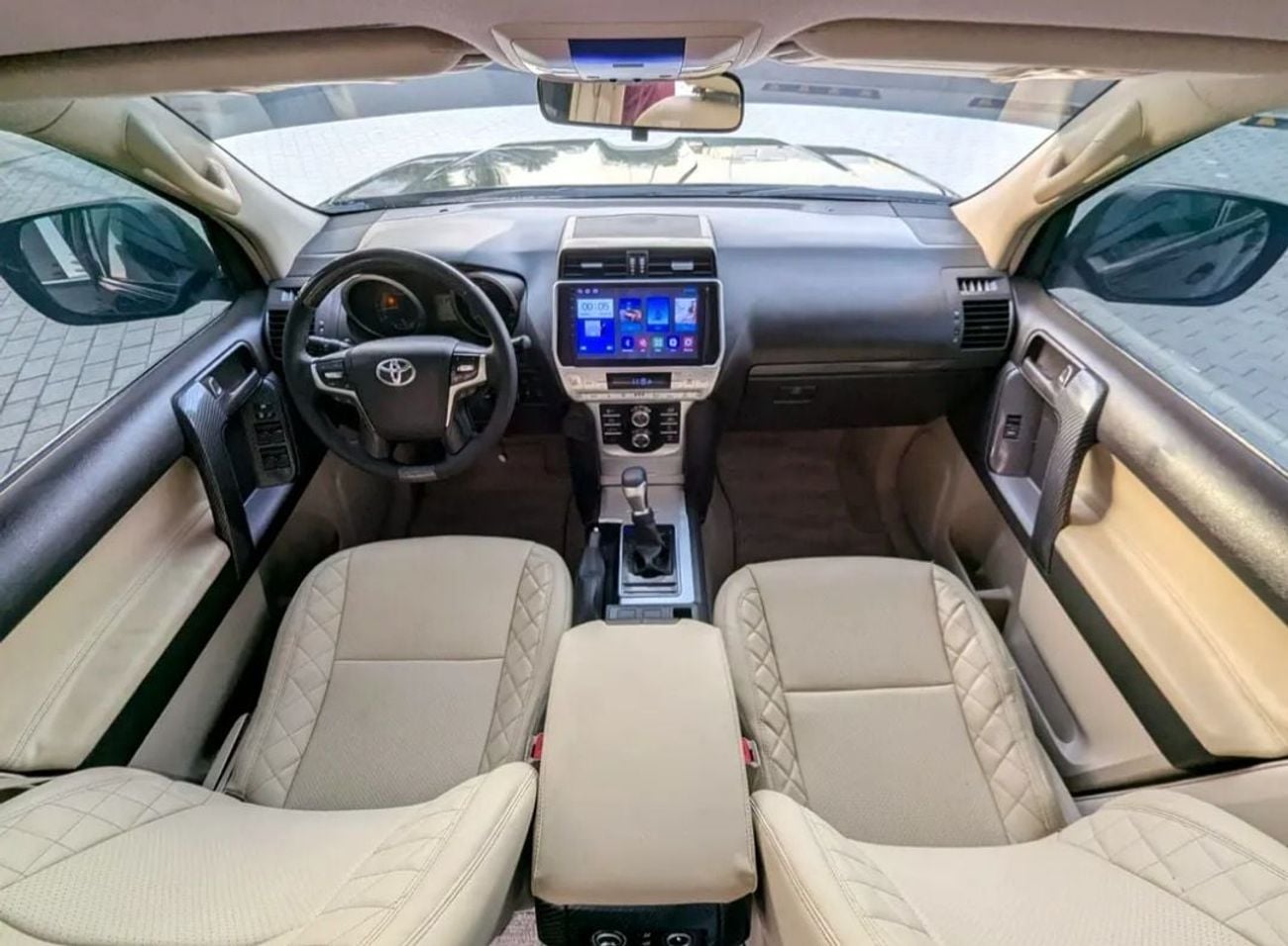 تويوتا برادو Toyota prado 2011model Facelifte 2023 2.7 v4 petrol Engine Colour Black Transmission Automatic Inter