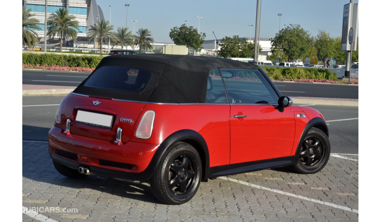 Mini Cooper S Convertible (Manual Gear) Excellent Condition