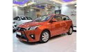 Toyota Yaris EXCELLENT DEAL for our Toyota Yaris SE 1.5L 2015 Model!! in Orange Color! GCC Specs