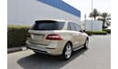 Mercedes-Benz ML 350 MERCEDES ML 350 AMG 4 MATIC GULF SPACE FULL OPTIONS