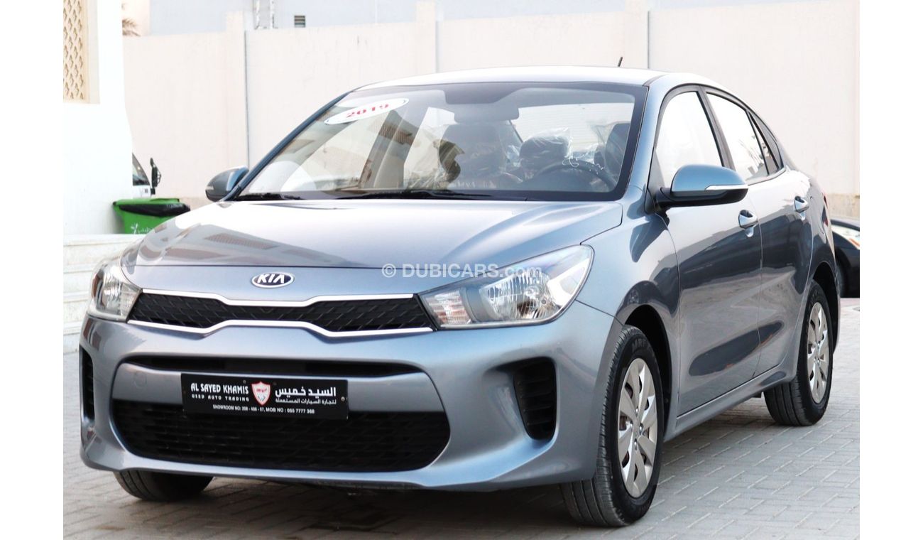 Kia Rio LX Kia Rio 2019 GCC in excellent condition