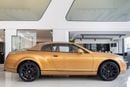 Bentley Continental GT Bentley Continental GT Supersports Convertible | 2011 | GCC