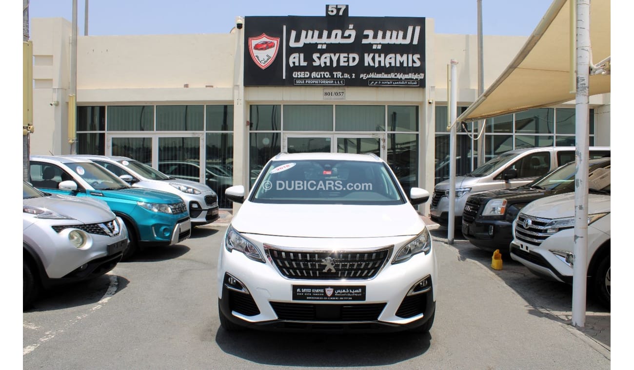 بيجو 3008 اكتيف خالية من الحوادث - خليجي - مكينة 1400 سي سي - بحالة الوكالة من الداخل والخارج