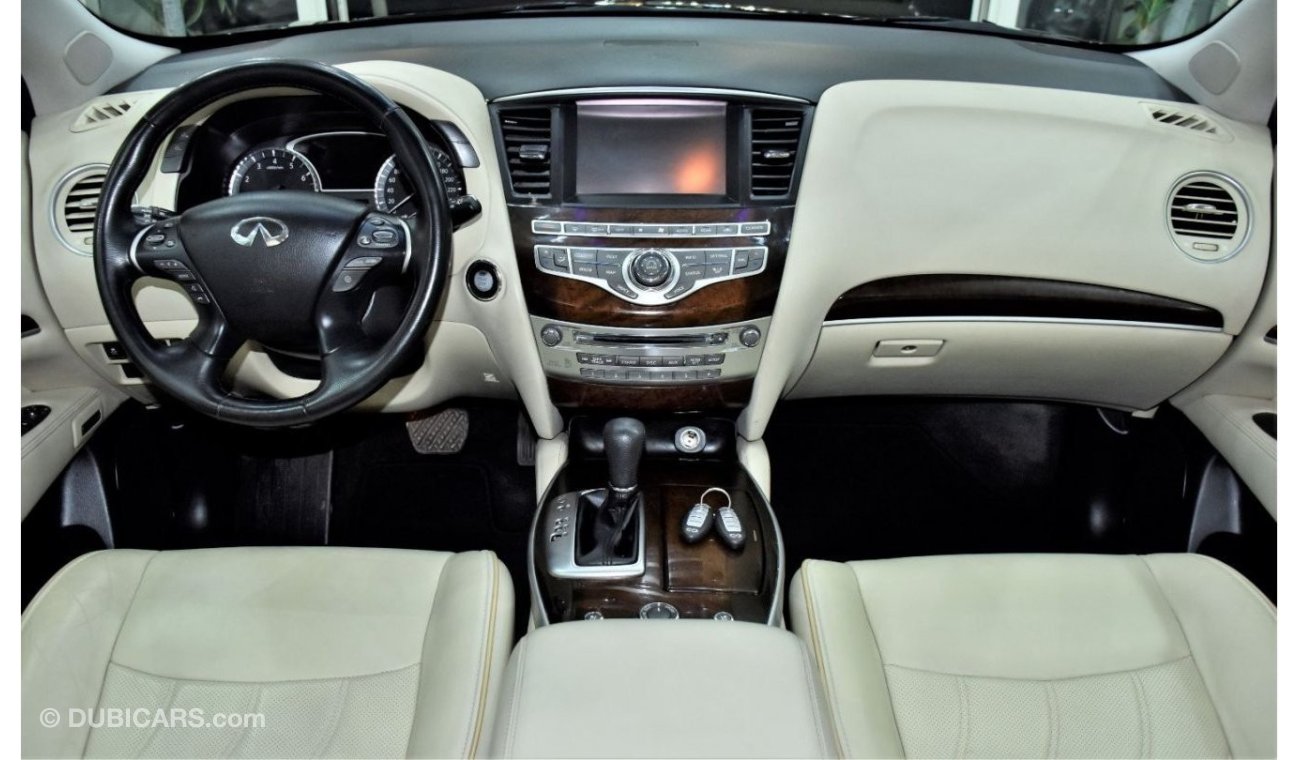 إنفينيتي QX60 EXCELLENT DEAL for our Infiniti QX60 ( 2015 Model ) in Black Color GCC Specs