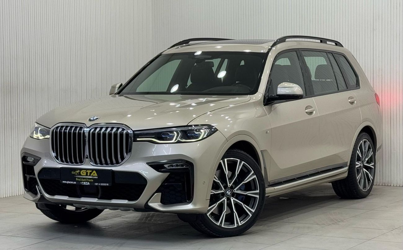 بي أم دبليو X7 50i 4.4L 2019 BMW X7 xDrive50i M-Sport, Warranty, Full BMW Service History, Fully Loaded, 7 Seater,