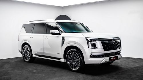 Nissan Patrol V6T Platinum 2025 - GCC - Under Warranty and Service Contract