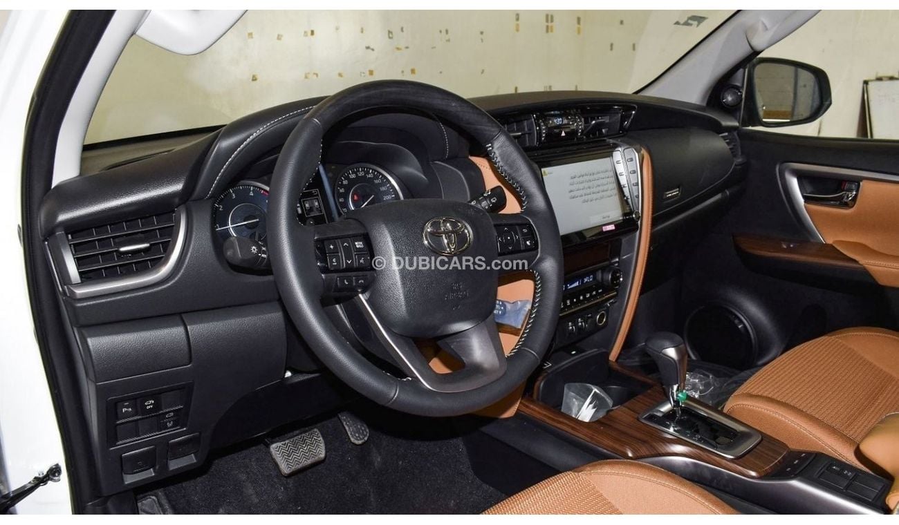 Toyota Fortuner 2023 Toyota Fortuner 2.8 - Pearl White inside Chamois | Export Only