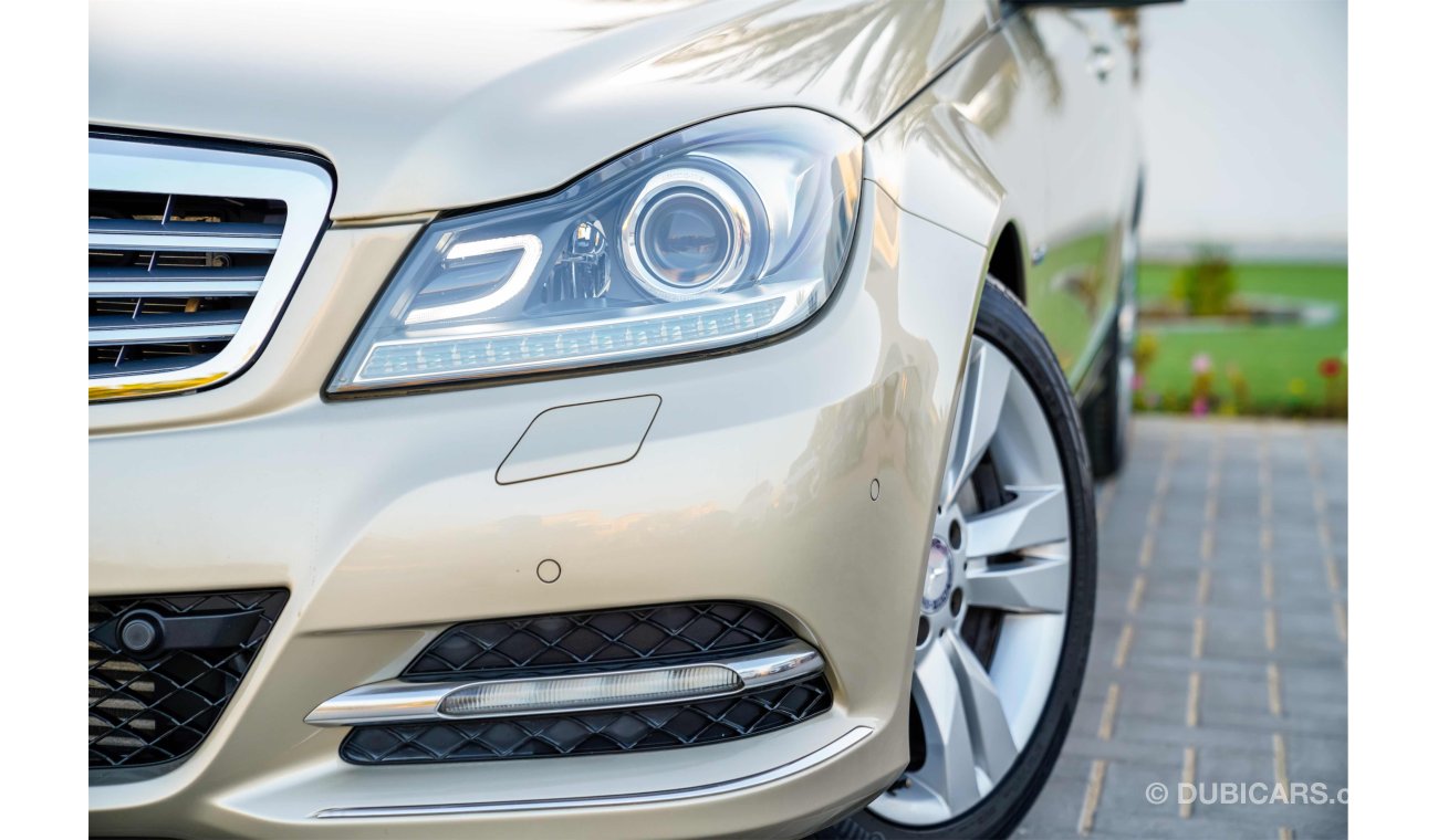 Mercedes-Benz C200 | AED 1,197 Per Month | 0% DP | Spectacular Condition!