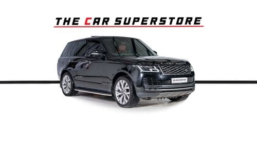 Land Rover Range Rover Supercharged 5.0L GCC-High Specifications-Premium Red Leather Interior