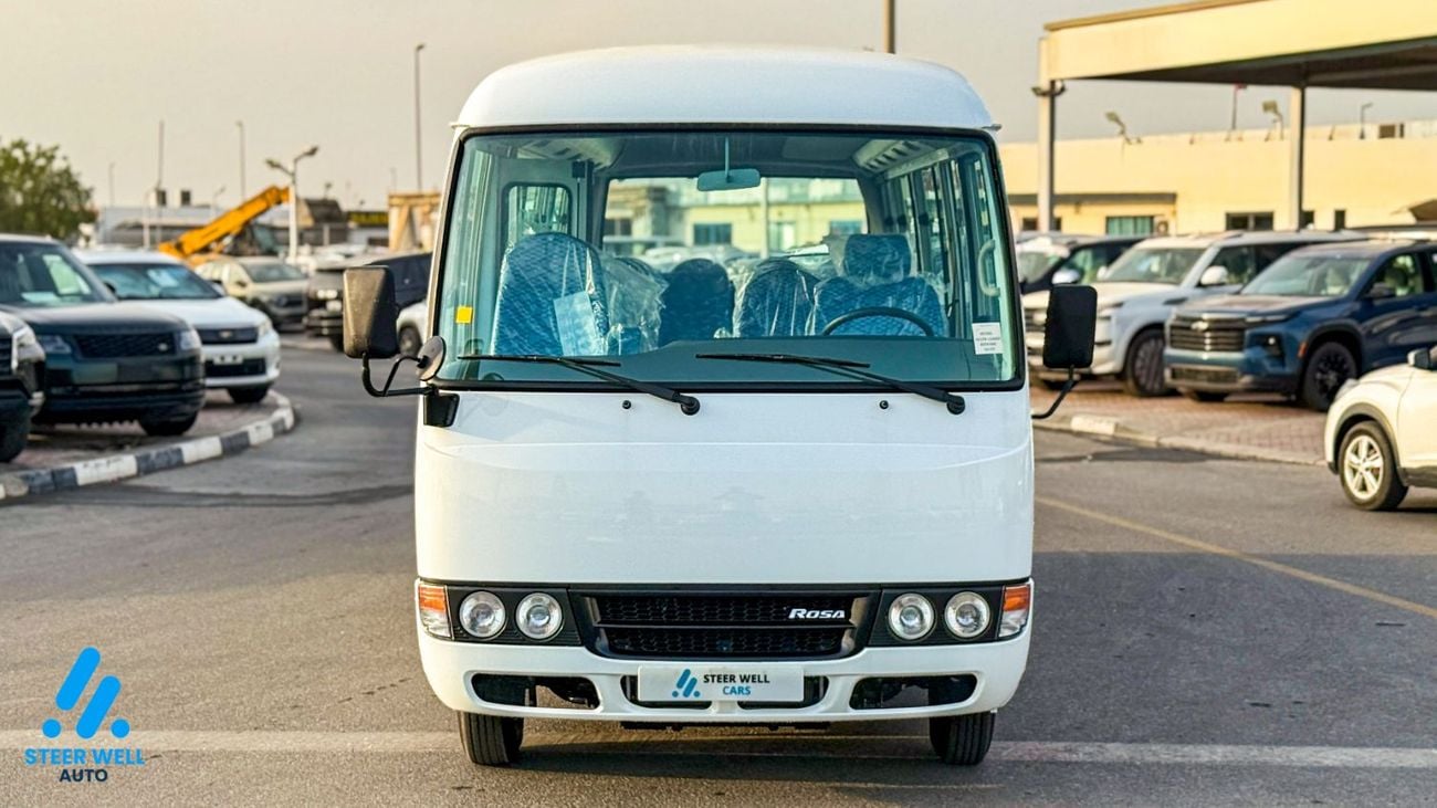 Mitsubishi Rosa 2026 - 30 Seater Bus | 4.2L Diesel | ABS | GCC Specs | Brand New | Export Ready | White