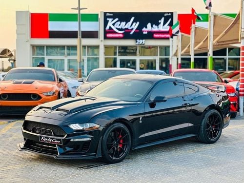 Ford Mustang GT | Monthly AED 1500/- | 0% DP | Super Snake Bodykit | Custom Rims | # 90137
