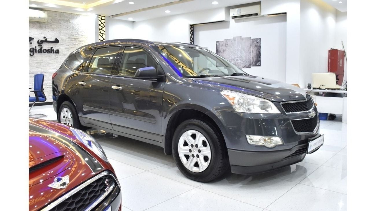 Chevrolet Traverse EXCELLENT DEAL for our Chevrolet Traverse LS ( 2012 Model ) in Grey Color GCC Specs