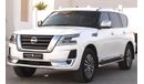 Nissan Patrol SE Platinum City Nissan Patrol Platinum, full option, 2020, GCC, in excellent condition