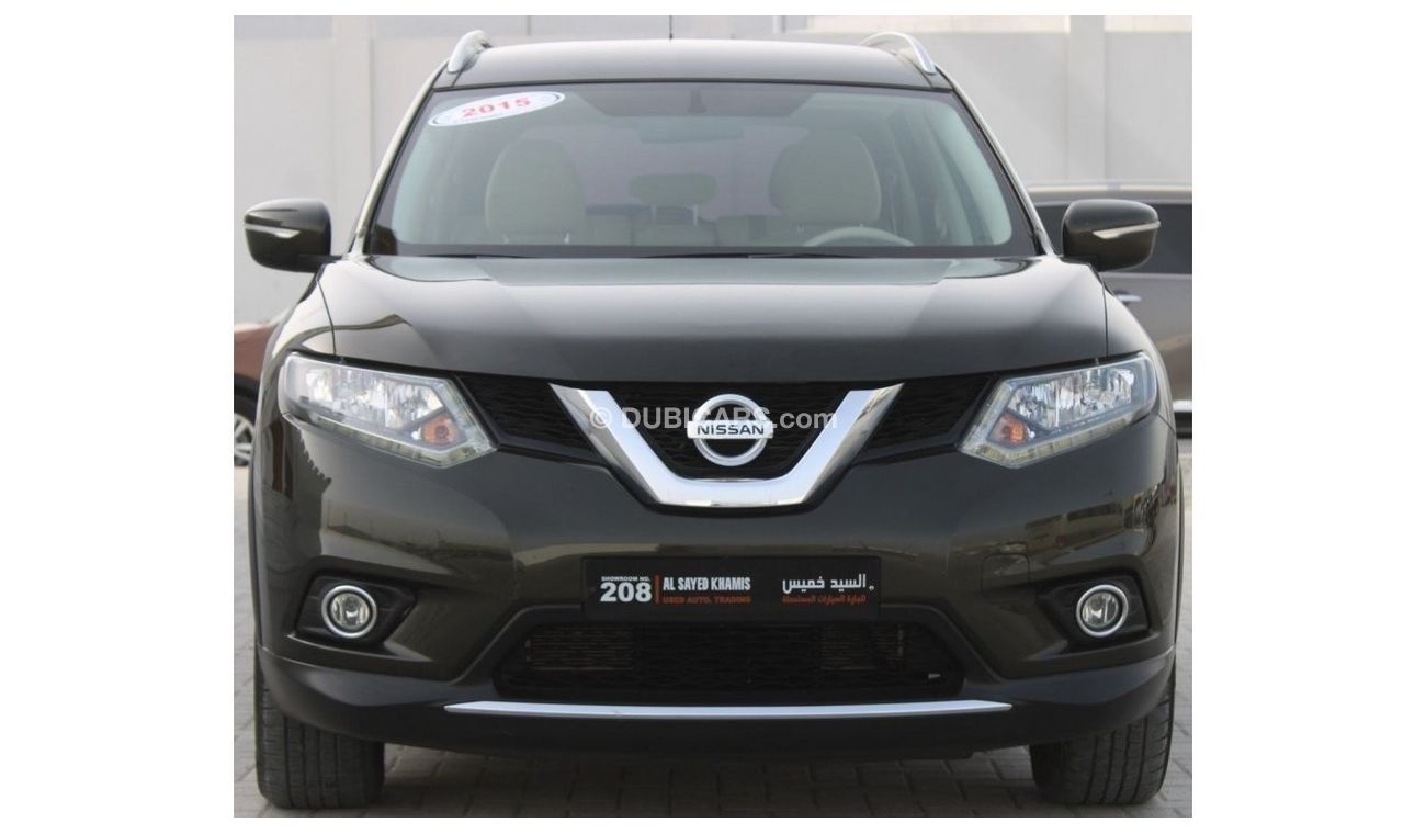 نيسان إكس تريل SL SL نيسان إكس تريل 2015 خليجي رقم 2 بحالة ممتازة بدون حوادث بدون صبغ