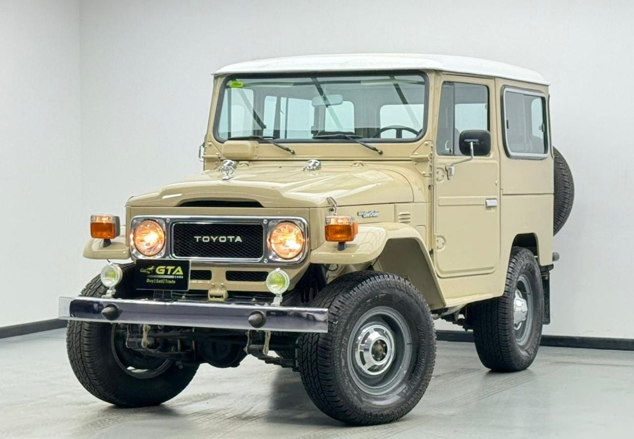 Toyota Land Cruiser 1984 Toyota Land Cruiser 2 Doors, Heating System, Sanyo Audio System, Excellent Condition
