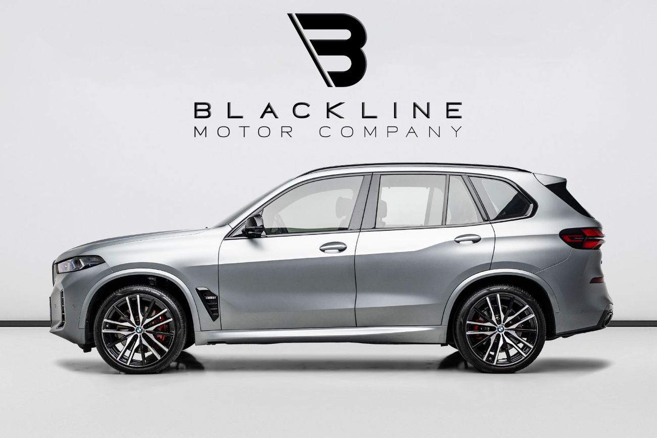 BMW X5 M50i 4.4L 2024 BMW X5 M60i, 2027 BMW Warranty + 2034 BMW Service Contract, Low KMs, GCC