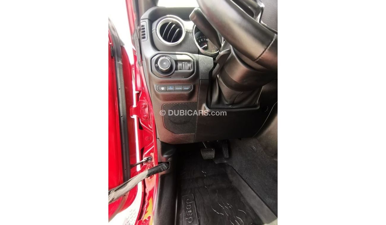 Jeep Wrangler Jeep Wrangler Sahara ( Hybrid ) - 2021 - Red