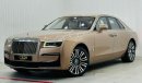 رولز رويس جوست Std 2021 Rolls Royce Ghost, July 2025 Rolls Royce Warranty + Service Pack, Full Options, GCC