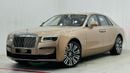 Rolls-Royce Ghost Std 2021 Rolls Royce Ghost, July 2025 Rolls Royce Warranty + Service Pack, Full Options, GCC