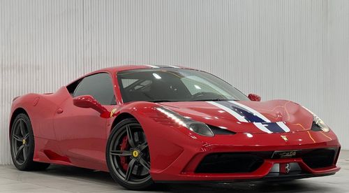 Ferrari 458 Std 2014 Ferrari 458 Speciale, Ferrari Warranty, Full Ferarri Service History