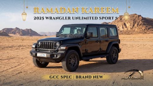 Jeep Wrangler Unlimited Sport S I4 2.0T 2025 GCC 0Km With 3 Years Or 100,000Km Warranty