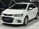 Chevrolet Aveo LS 1.6L Sedan CHEVROLET AVEO | 2018 | GCC | VERY CLEAN CAR