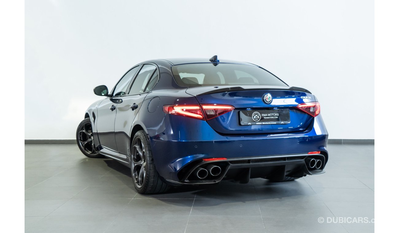 ألفا روميو جوليا 2019 Alfa Romeo Giulia Quadrifoglio / 510 hp / 5 Yrs. 120k kms Warranty & Service Pack