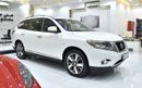 نيسان باثفايندر EXCELLENT DEAL for our Nissan Pathfinder SV 4WD ( 2014 Model ) in White Color GCC Specs