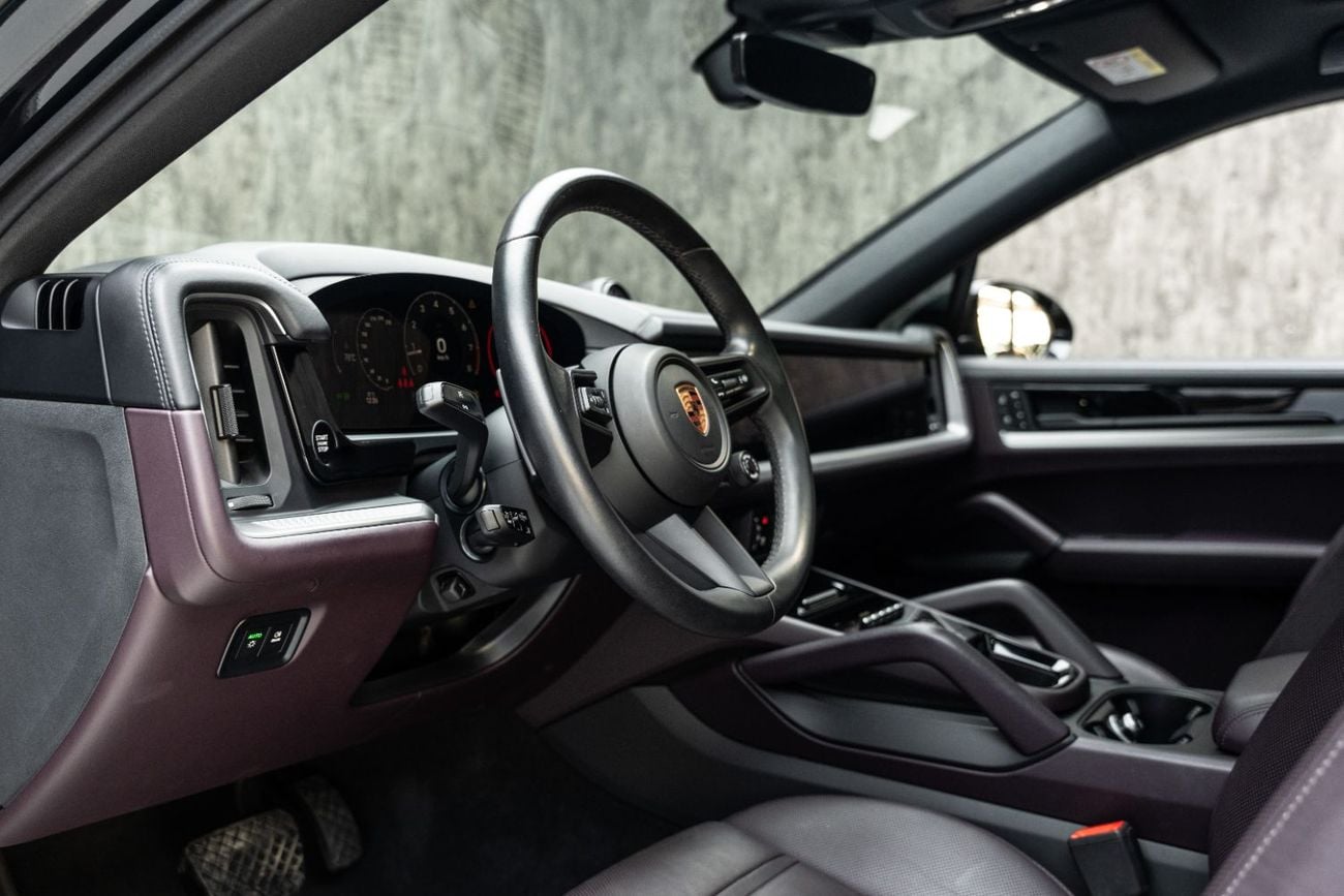 Porsche Cayenne STANDARD BUY NOW, PAY LATER | THE BLACKLINE STANDARD | 2027 Porsche Warranty, Low KM's, GCC