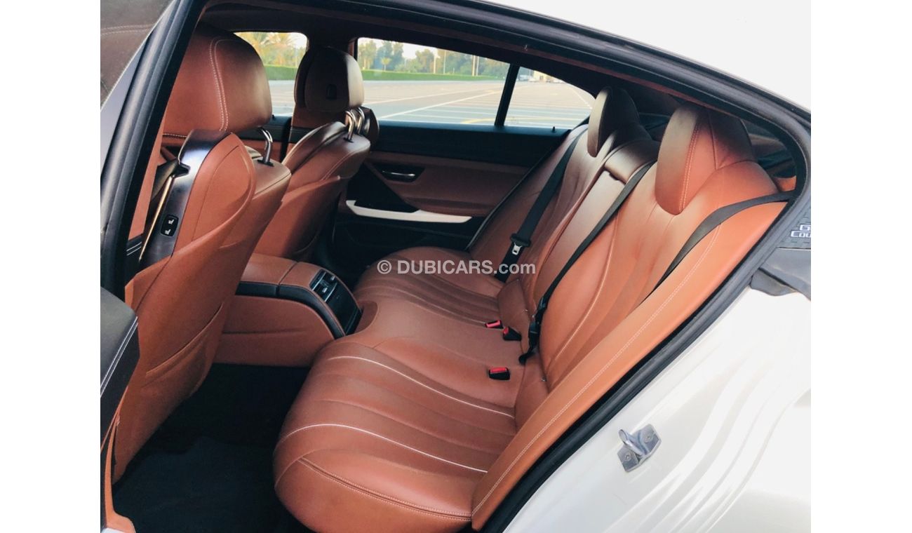 BMW 650i Luxury MODEL 2013 GCC CAR PREFECT CONDITION INSIDE AND OUTSIDE FULL OPTION PANORAMIC ROOF LEATHER SE