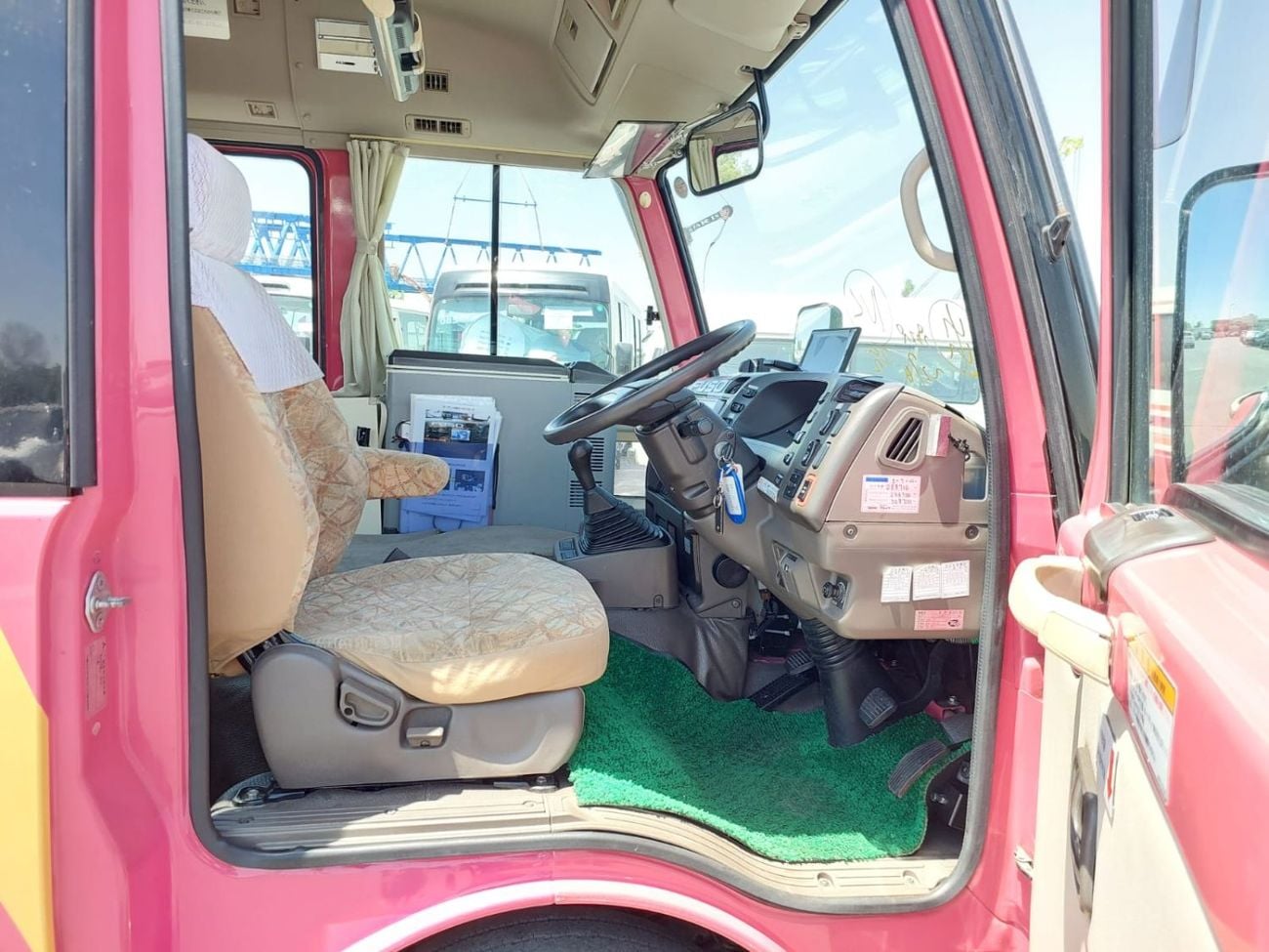 ميتسوبيشي روزا 2008 MITSUBISHI ROSA BUS RHD DIESEL MANUAL 4M50 ENGINE(PM00169)