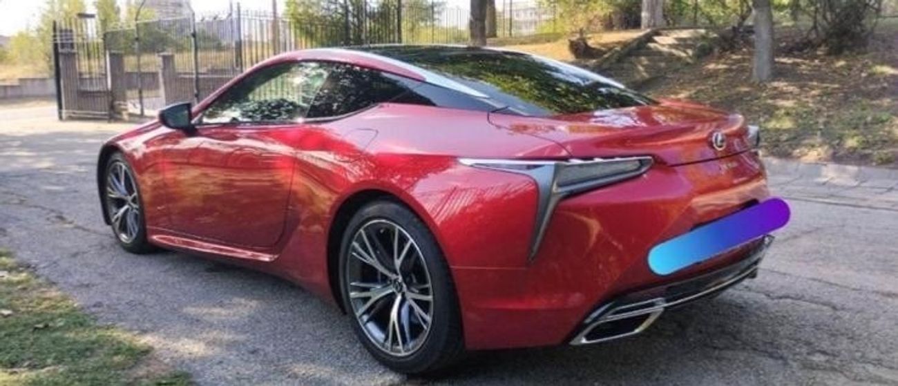 لكزس LC 500 Sport 5.0L - 2023 - V8 - 471 HP - Low Mileage - Warranty - Perfect Condition