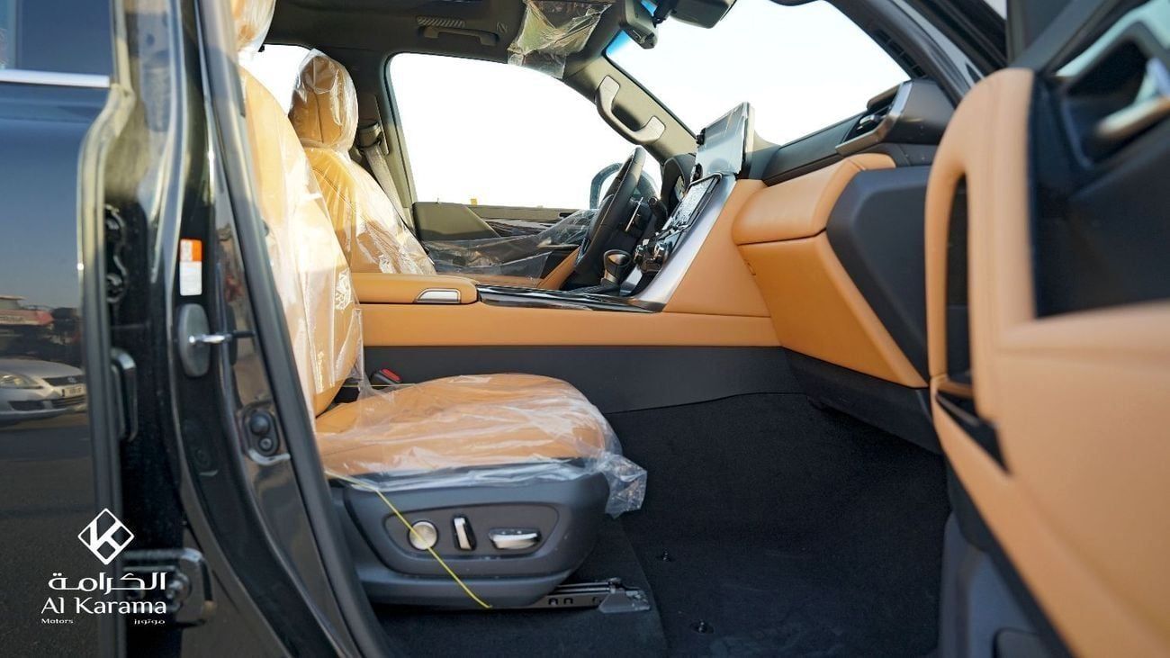 Lexus LX 500 3.3L V6 | Full Option Executive SUV Diesel | Zero KM  | Luxury SUV | 2025 | Black/TAN | GCC Specs