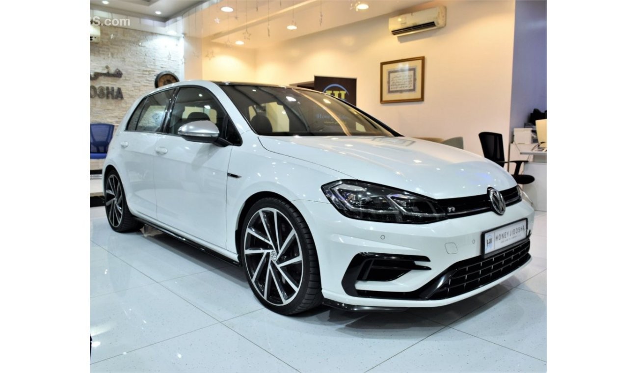 فولكس واجن جولف بلاس EXCELLENT DEAL for our Volkswagen Golf R 2018 Model!! in White Color! GCC Specs  ORIGINAL PAINT ( صب