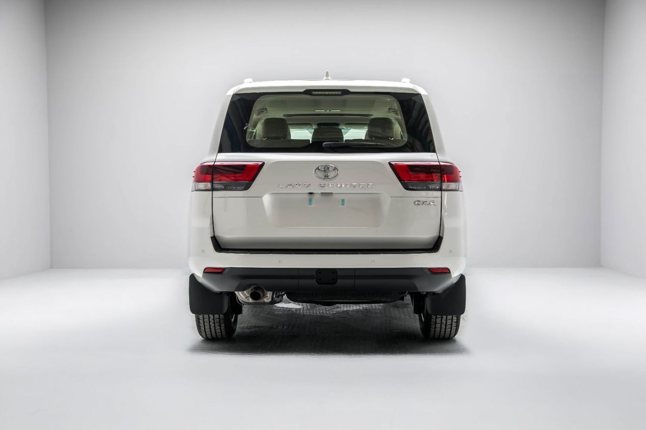 Toyota Land Cruiser GXR 4.0L - White Pearl Inside Beige | Export Only