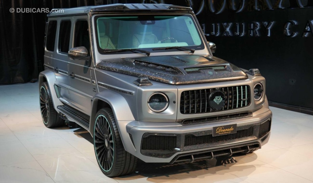 Mercedes-Benz G 63 AMG G7X ONYX Concept | 1 of 5 | Brand New | 2023 | Designo Platinum Magno