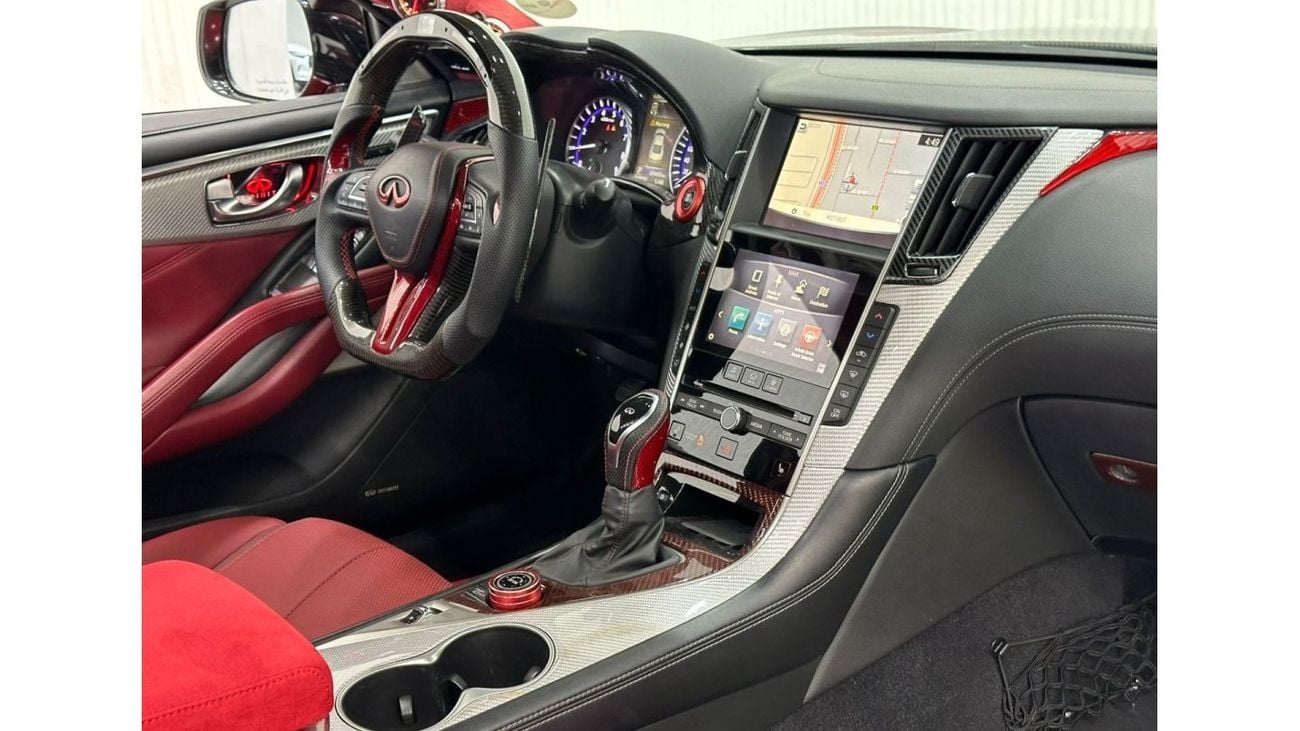 Infiniti Q60 2018 Infiniti Q60 S Red Sport Special Edition, Warranty, Full Infiniti Service History, GCC