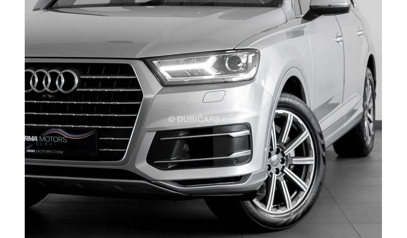 Audi Q7 45 TFSI quattro 2018 Audi Q7 45TFSI / 7-Seater / Quattro / Full-Service History and Warranty