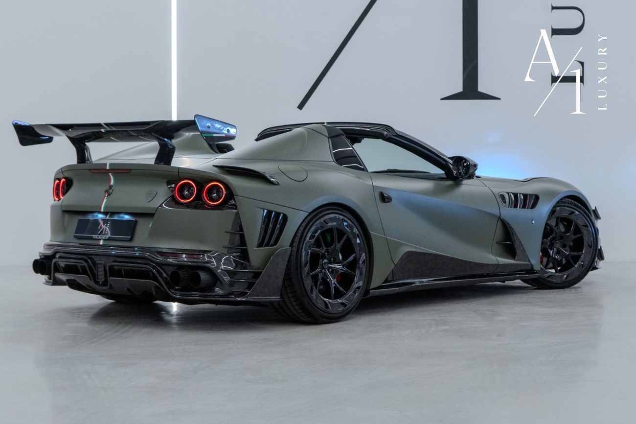 فيراري 812 GTS 2021 Ferrari 812 GTS, Mansory Stalone (P830) With Masory Warranty Fully Carbon Fibre European Spec