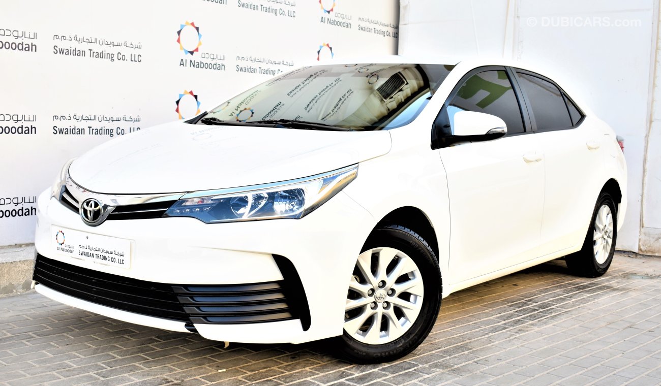 Toyota Corolla 2.0L SE 2018 GCC RAMADAN OFFER INSURANCE/SERVICE/WARRANTY