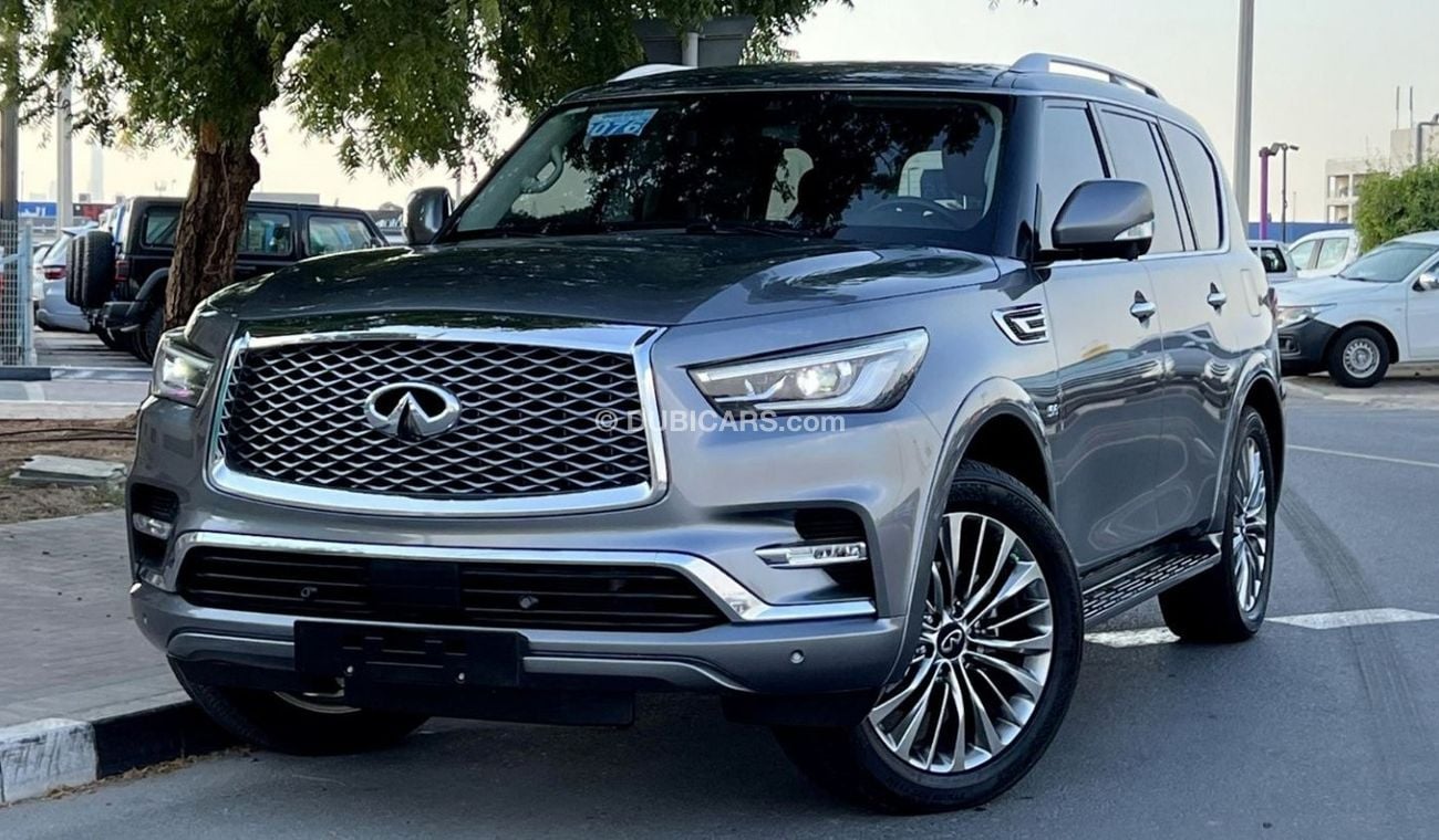 Infiniti QX80 Luxe Proactive 2020 Agency Warranty Full Service History GCC