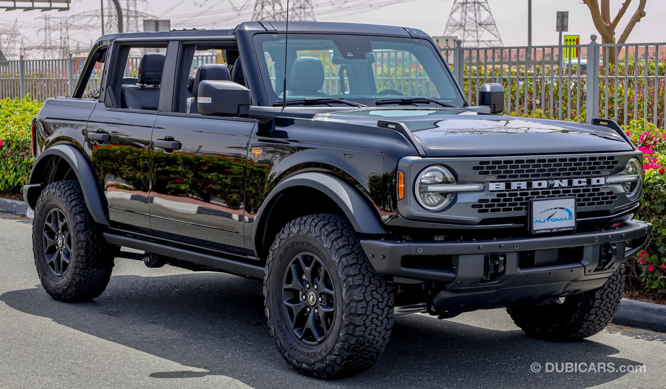 Ford Bronco Badlands Lux Ecoboost 2021 , GCC , 0Km , W/3 Yrs or 60K Km WNTY & 3 Yrs or 60K Km SRVC @Offroad Zone