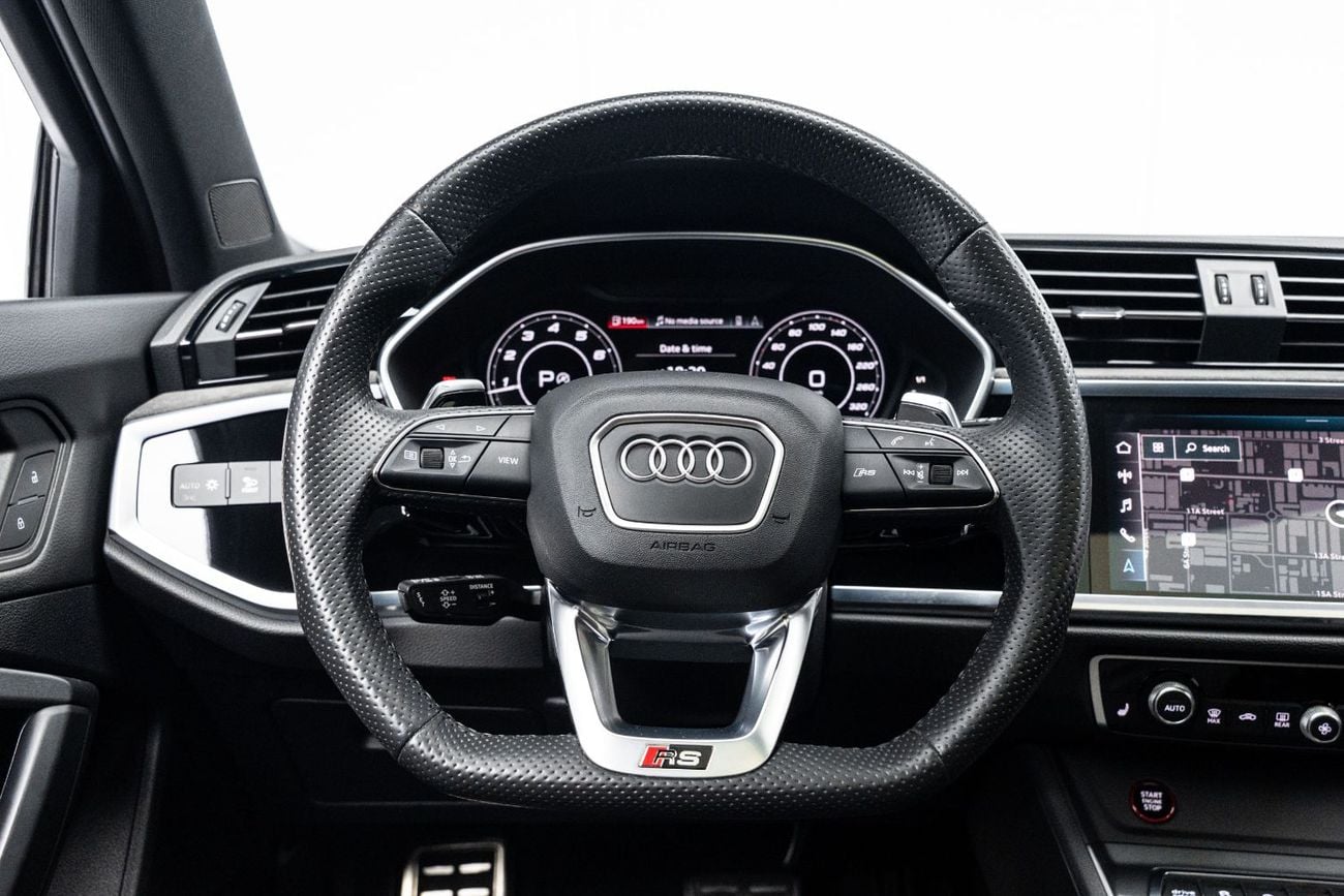 أودي RSQ3 STD BUY NOW, PAY 2027 | THE BLACKLINE STANDARD | August 2027 Audi Warranty + Service Contract, GCC