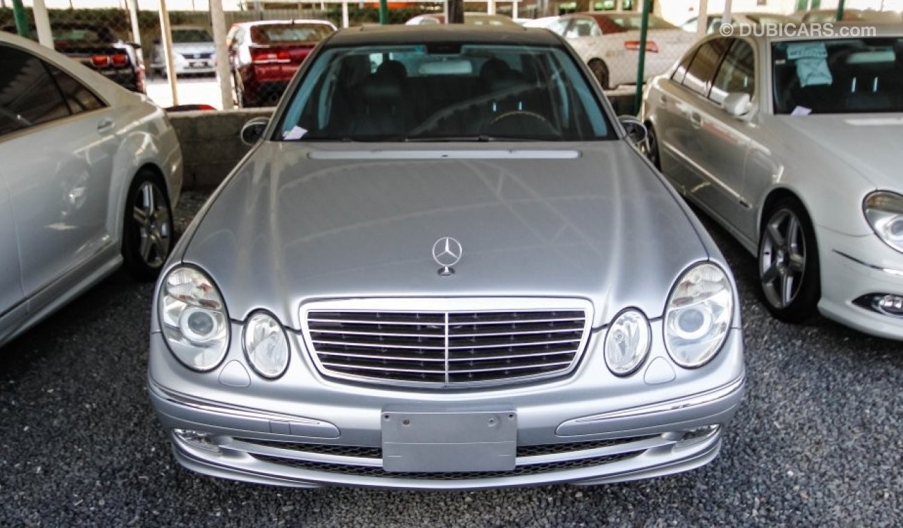 Mercedes-Benz E 500 E500   2004  SILVER IMPORT JAPAN