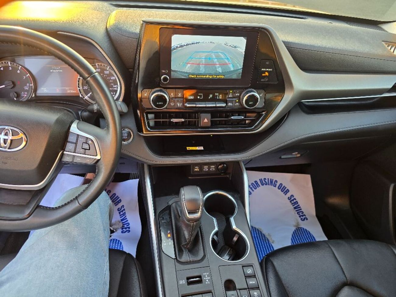 Toyota Highlander 2023 Model 2.4cc engine Sunroof, 4x4 and 7 seater