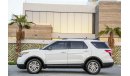 Ford Explorer XLT V6 | 1,155 P.M | 0% Downpayment | Full Option | Immaculate Condition