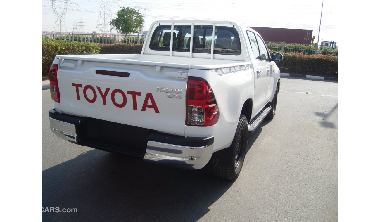 Toyota Hilux Double Cab Manual Transmission with power window, Auto AC For Export Only(2019 Model)