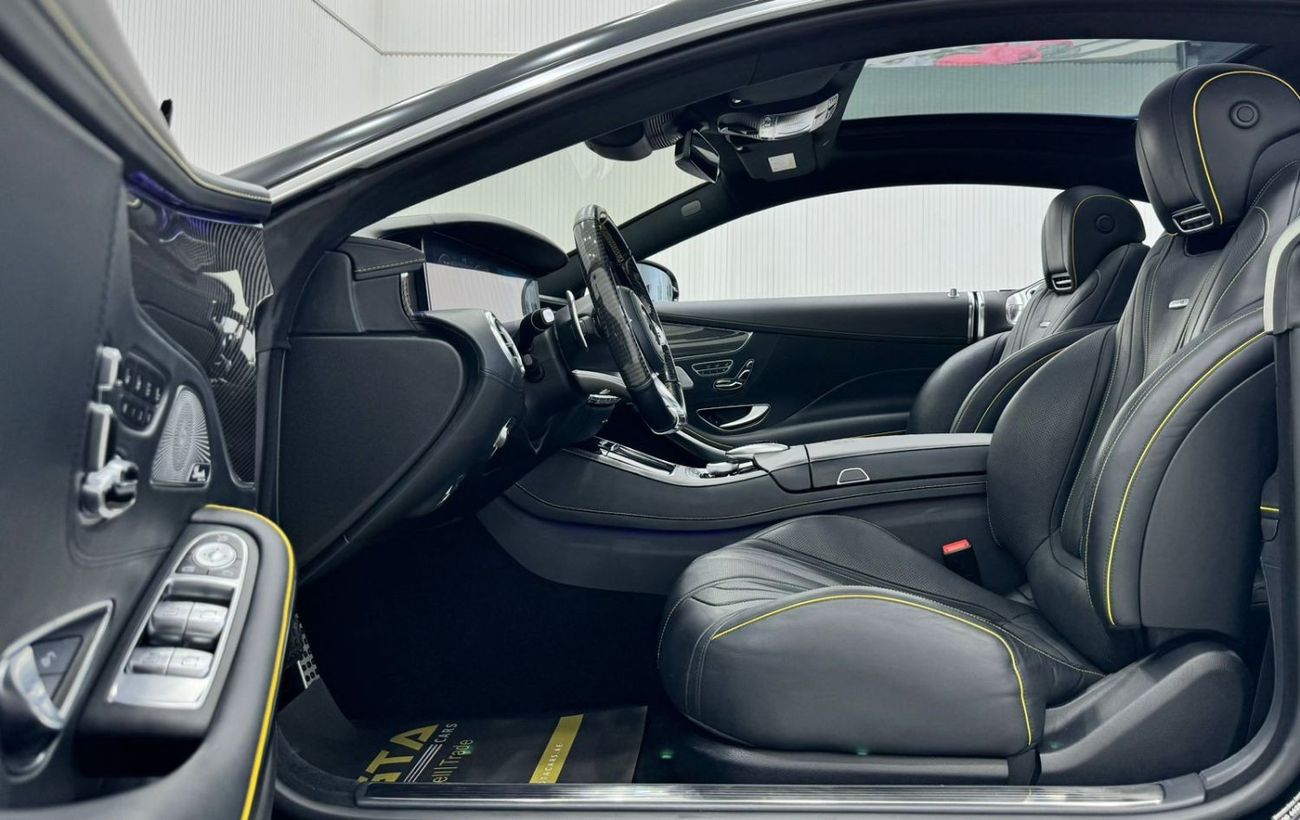 Mercedes-Benz S 63 AMG Std 2018 Mercedes Benz S63 AMG 4MATIC Edition 1, Warranty, Fully Loaded, Low Kms, GCC